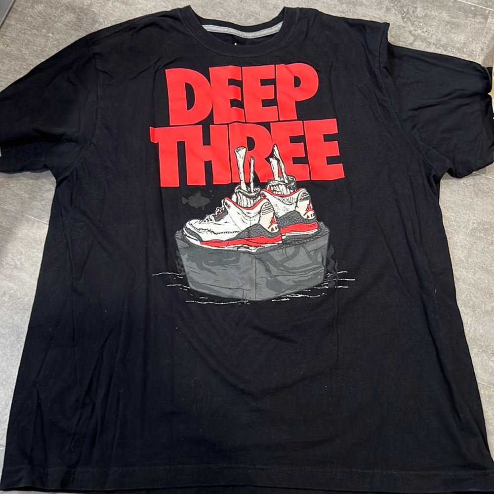 Nike Jordan 2013 3 Cement Deep Three Ankle Break Hot Pink 2XL Shirt